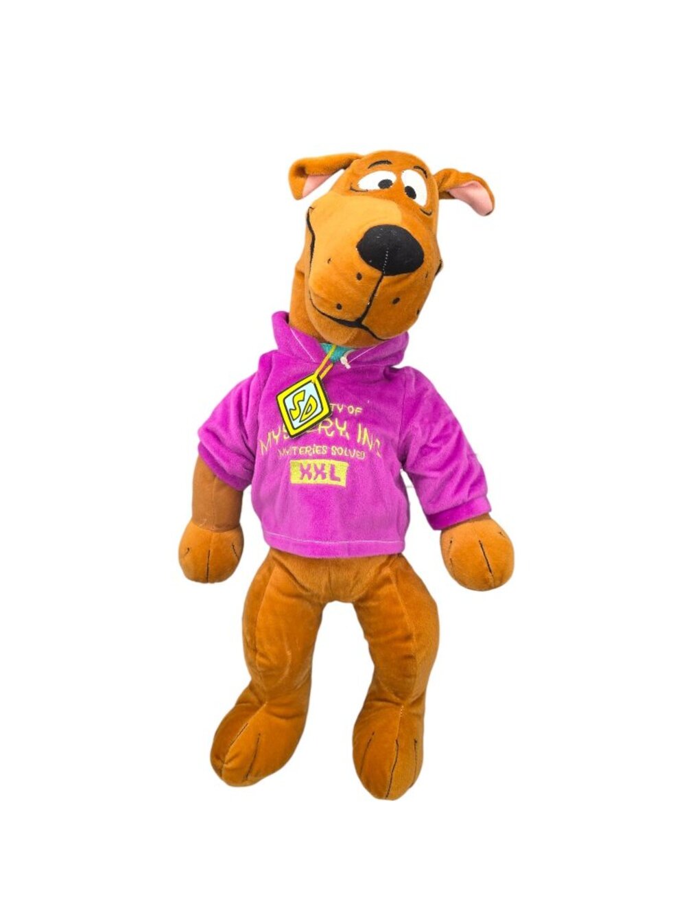 Scooby-Doo Purple Hoodie Plush Mystery Inc XXL 22" Tall Toy Factory 2011